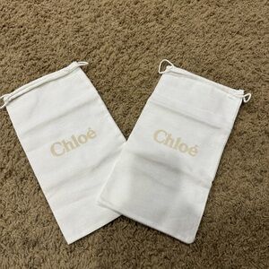 Chloe dust bags. Set of 2